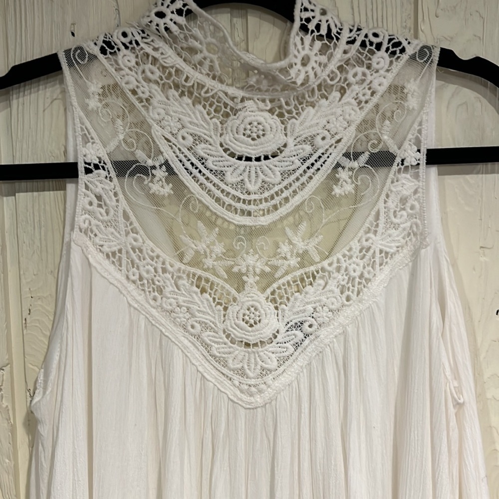 J for Justify A Line Crochet Lace Dress Medium - Picture 2 of 9